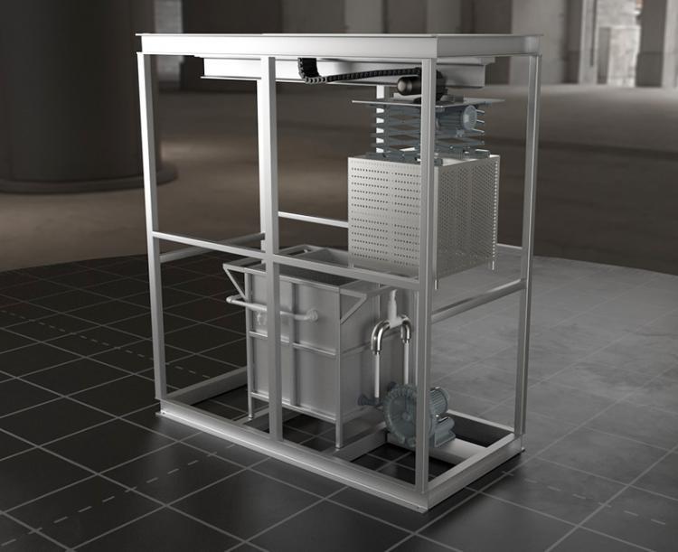 物資浸泡消毒機(jī)器人